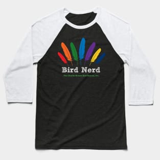 CB bird nerd 2 - white type Baseball T-Shirt